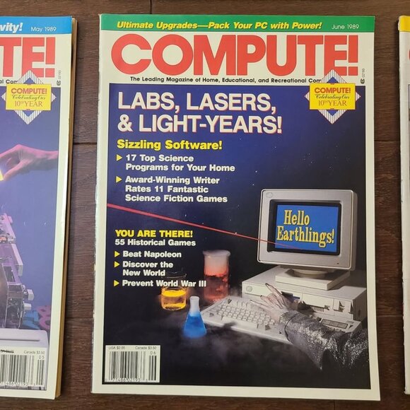 Compute! Computer Magazine 1989 Full Year January to December - Picture 7 of 10